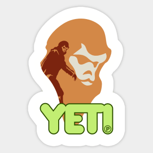 Yeti Clothes Sticker